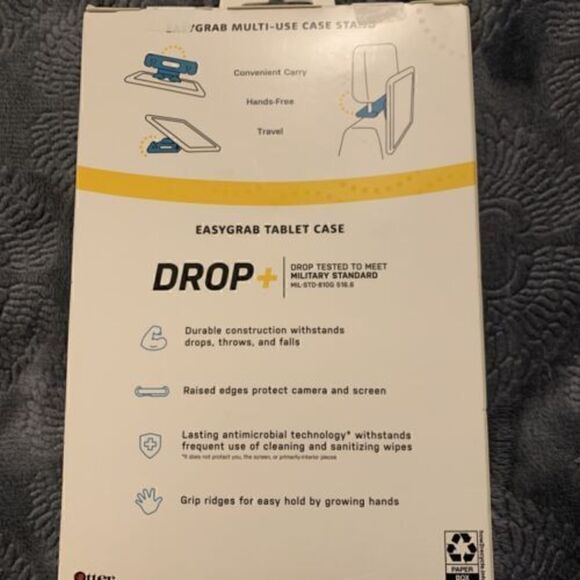 OtterBox Kids' EasyGrab Case for Apple iPad mini 5th Gen. - Martian - Picture 3 of 4